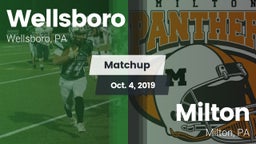 Matchup: Wellsboro High vs. Milton  2019