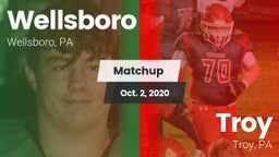 Matchup: Wellsboro High vs. Troy  2020