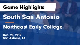 South San Antonio  vs Northeast Early College Game Highlights - Dec. 20, 2019