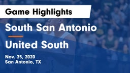 South San Antonio  vs United South  Game Highlights - Nov. 25, 2020