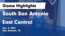 South San Antonio  vs East Central  Game Highlights - Jan. 2, 2021