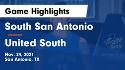 South San Antonio  vs United South  Game Highlights - Nov. 24, 2021