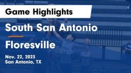 South San Antonio  vs Floresville  Game Highlights - Nov. 22, 2023