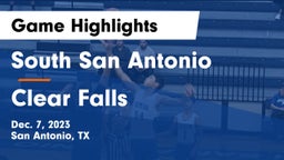 South San Antonio  vs Clear Falls  Game Highlights - Dec. 7, 2023