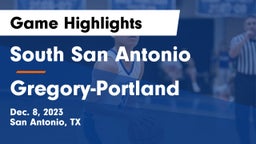 South San Antonio  vs Gregory-Portland  Game Highlights - Dec. 8, 2023