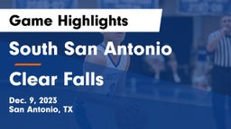 South San Antonio  vs Clear Falls  Game Highlights - Dec. 9, 2023