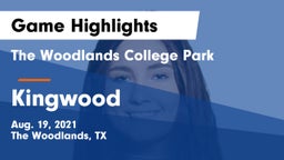 The Woodlands College Park  vs Kingwood Game Highlights - Aug. 19, 2021