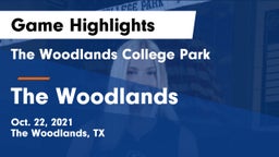 The Woodlands College Park  vs The Woodlands  Game Highlights - Oct. 22, 2021
