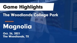 The Woodlands College Park  vs Magnolia  Game Highlights - Oct. 26, 2021