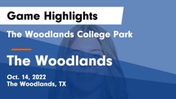 The Woodlands College Park  vs The Woodlands  Game Highlights - Oct. 14, 2022