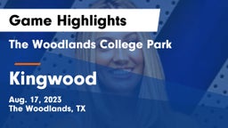 The Woodlands College Park  vs Kingwood Game Highlights - Aug. 17, 2023