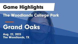 The Woodlands College Park  vs Grand Oaks Game Highlights - Aug. 22, 2023