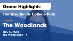 The Woodlands College Park  vs The Woodlands Game Highlights - Oct. 13, 2023