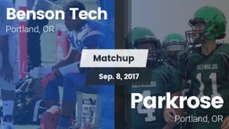 Matchup: Benson Tech High vs. Parkrose  2017