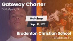 Matchup: Gateway Charter vs. Bradenton Christian School 2017