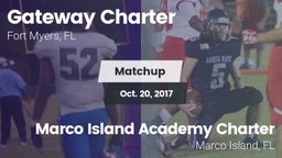 Matchup: Gateway Charter vs. Marco Island Academy Charter  2017
