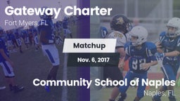 Matchup: Gateway Charter vs. Community School of Naples 2017