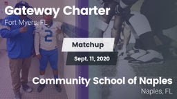 Matchup: Gateway Charter vs. Community School of Naples 2020