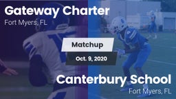 Matchup: Gateway Charter vs. Canterbury School 2020