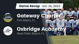 Recap: Gateway Charter  vs. Oxbridge Academy 2023