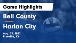 Bell County  vs Harlan City  Game Highlights - Aug. 23, 2022