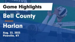 Bell County  vs Harlan  Game Highlights - Aug. 22, 2023
