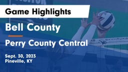 Bell County  vs Perry County Central  Game Highlights - Sept. 30, 2023
