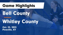 Bell County  vs Whitley County  Game Highlights - Oct. 23, 2023