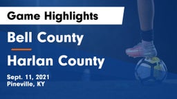 Bell County  vs Harlan County Game Highlights - Sept. 11, 2021