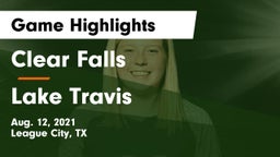 Clear Falls  vs Lake Travis  Game Highlights - Aug. 12, 2021