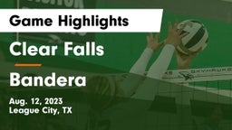 Clear Falls  vs Bandera  Game Highlights - Aug. 12, 2023