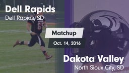 Matchup: Dell Rapids vs. Dakota Valley  2016