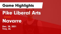 Pike Liberal Arts  vs Navarre  Game Highlights - Dec. 28, 2021