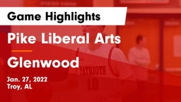 Pike Liberal Arts  vs Glenwood  Game Highlights - Jan. 27, 2022