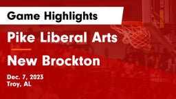 Pike Liberal Arts  vs New Brockton  Game Highlights - Dec. 7, 2023