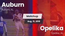 Matchup: Auburn  vs. Opelika  2018