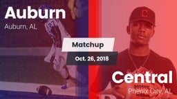Matchup: Auburn  vs. Central  2018