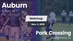 Matchup: Auburn  vs. Park Crossing  2018