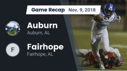 Recap: Auburn  vs. Fairhope 2018