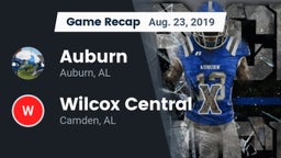 Recap: Auburn  vs. Wilcox Central  2019