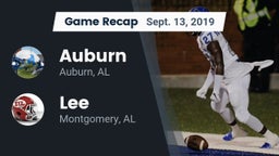 Recap: Auburn  vs. Lee  2019