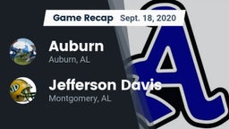 Recap: Auburn  vs. Jefferson Davis  2020