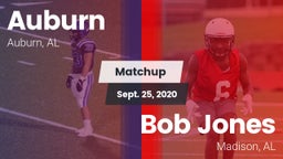 Matchup: Auburn  vs. Bob Jones  2020