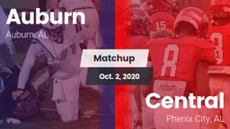 Matchup: Auburn  vs. Central  2020