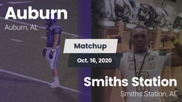 Matchup: Auburn  vs. Smiths Station  2020
