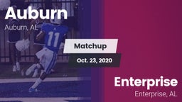 Matchup: Auburn  vs. Enterprise  2020