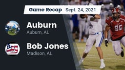 Recap: Auburn  vs. Bob Jones  2021
