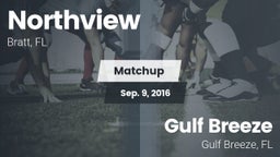 Matchup: Northview High vs. Gulf Breeze  2016