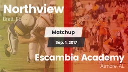 Matchup: Northview High vs. Escambia Academy  2017