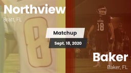 Matchup: Northview High vs. Baker  2020